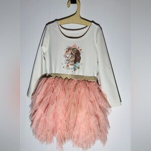 Disney Moana White tutu dress size 2T